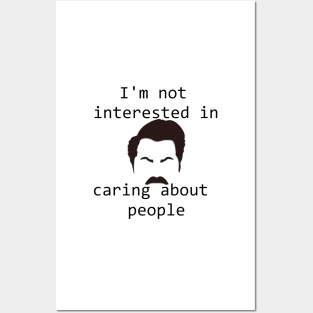 Ron Swanson Posters and Art